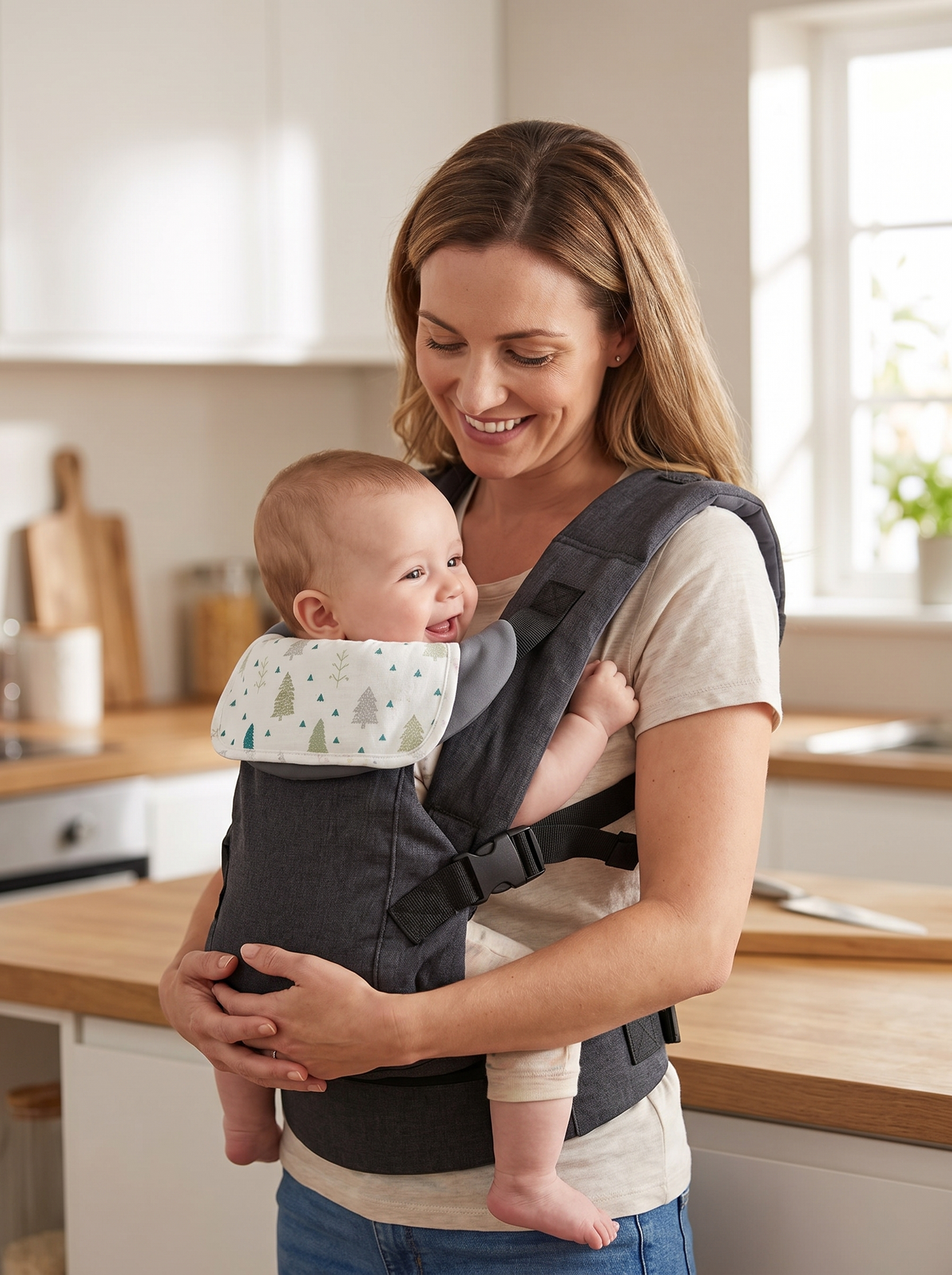 Ezzy Baby - Ergonomic Hands-Free Carrier