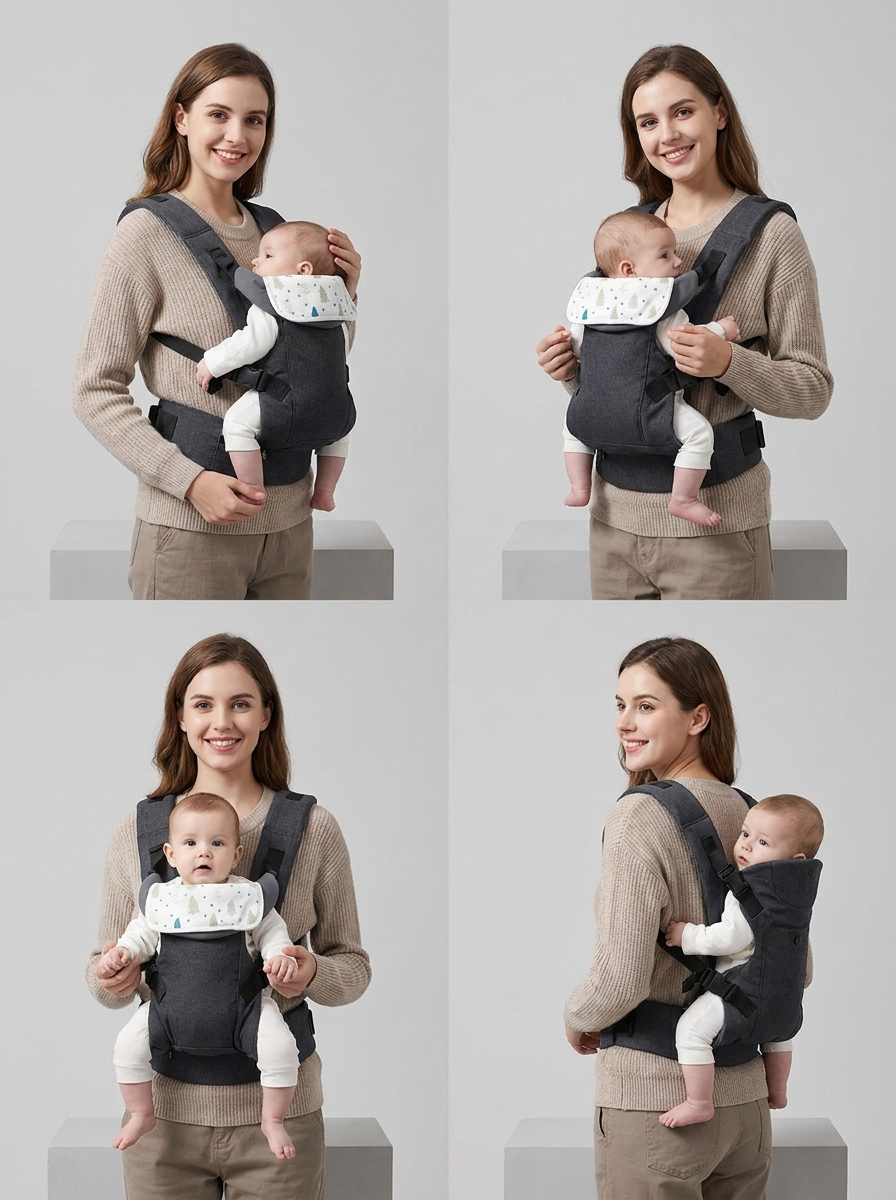 Ezzy Baby - Ergonomic Hands-Free Carrier